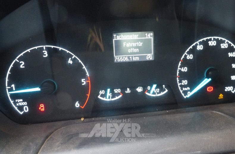 Ford Transit, Transporter mit off. Pritsche