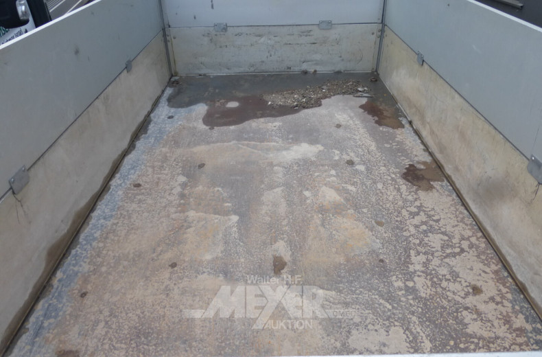 hydr. Tandemkippanhänger, Hochlader mit offener Pritsche, mit Fernbedienung