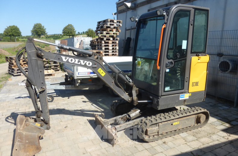 Hydr. Minibagger mit Vollkabine