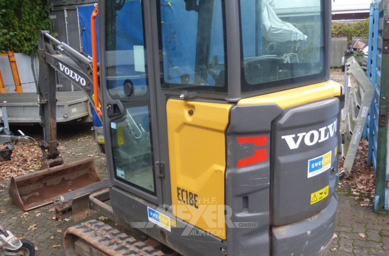 Hydr. Minibagger mit Vollkabine