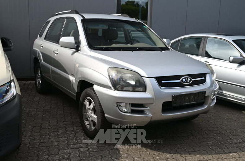 Kia Sportage, silber