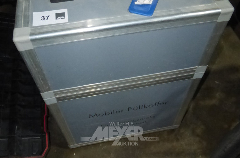 mobiler Füllkoffer für Heizungs-Vollentsalzung