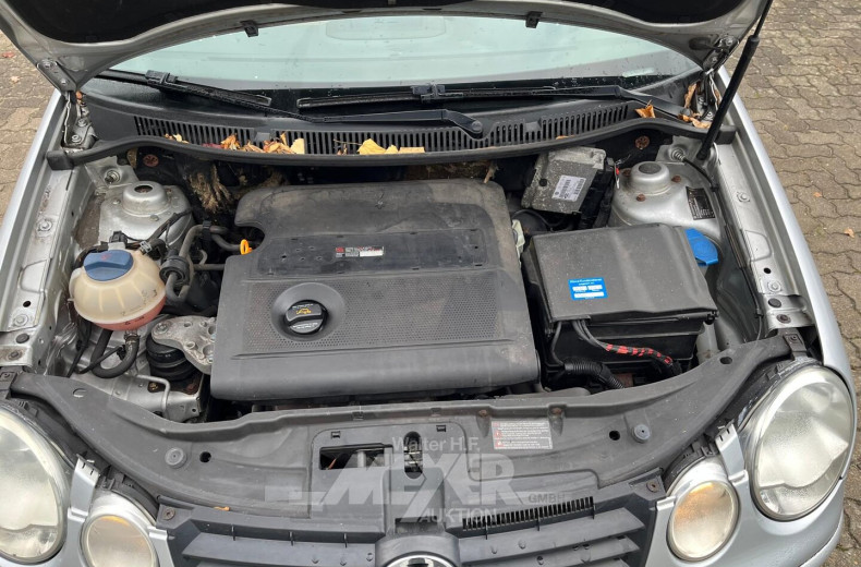 Volkswagen Polo 6n, silber