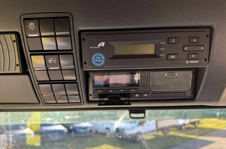 MAN TGM 15.250, Kofferaufbau Junge mit Ladebordwand