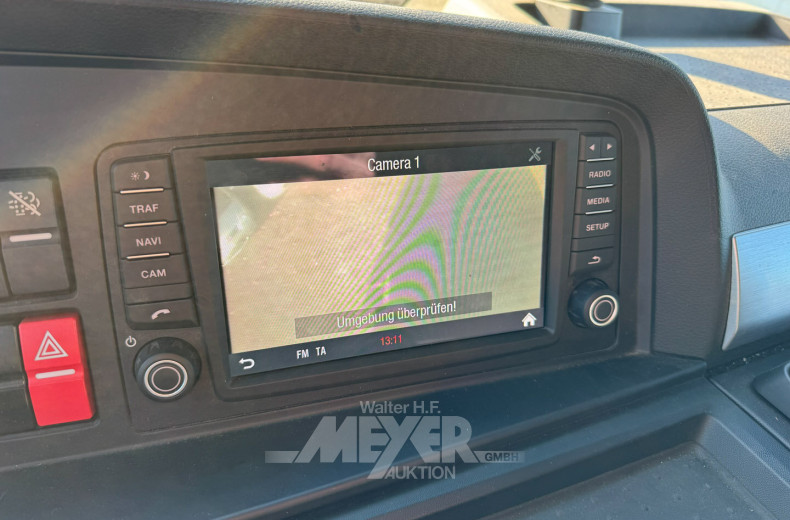 MAN TGM 15.250, Kofferaufbau Junge mit Ladebordwand