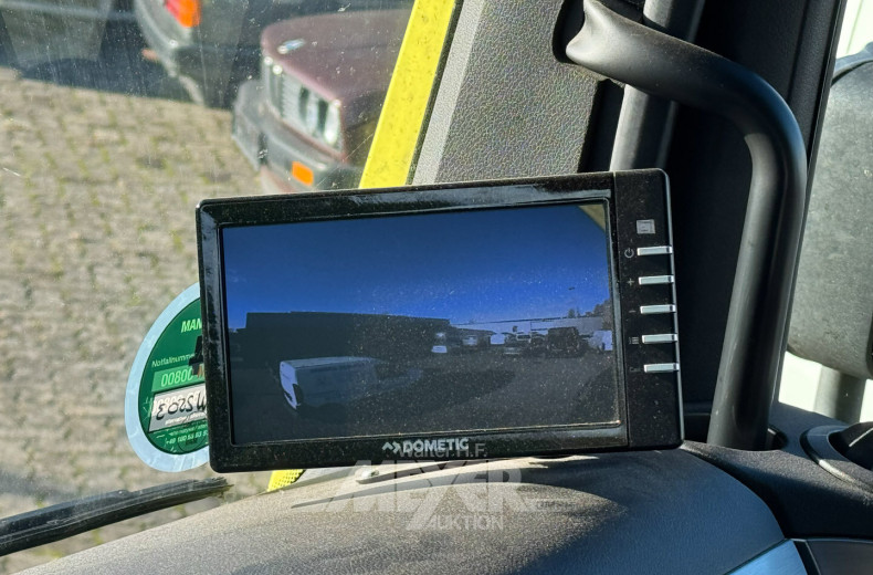 MAN TGM 15.250, Kofferaufbau Junge mit Ladebordwand