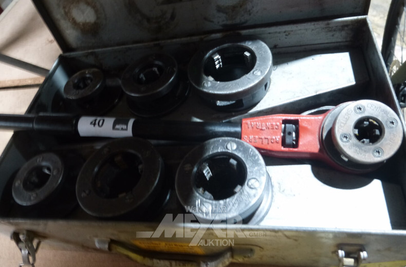 Aussen-Gewindeschneidkluppe mit Zubehör