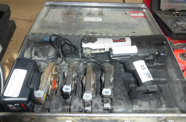 Akku- Mutipresszange mit Ladegerät, ohne Akku