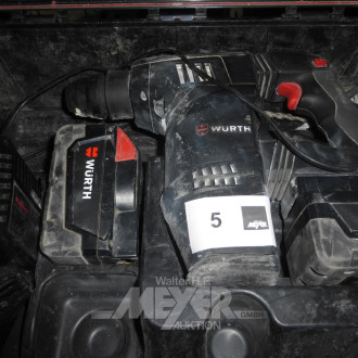 Akku-Bohrhammer mit Wechselakku, 28 V