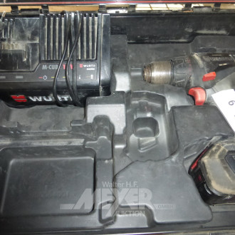 Akkuschrauber mit Akku-Ladegerät