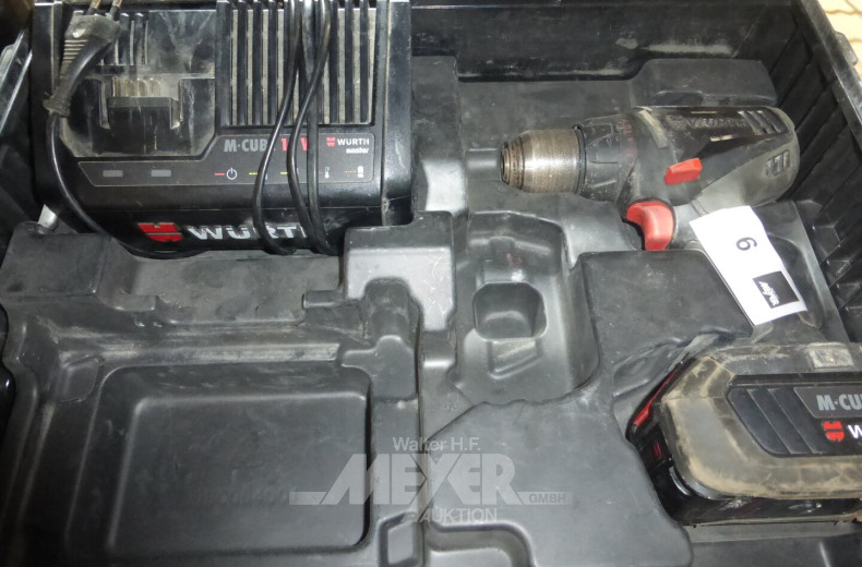 Akkuschrauber mit Akku-Ladegerät