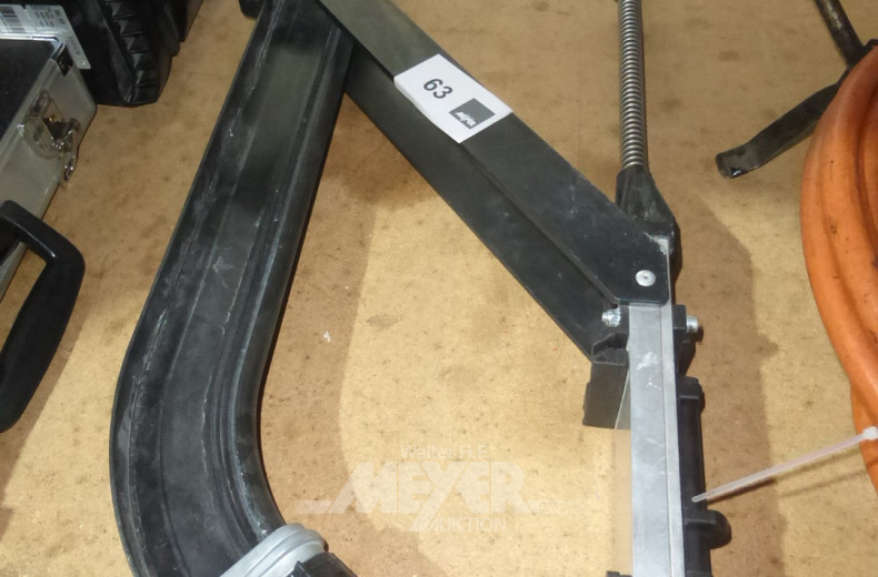 Klammergerät für Fussbodenheizung