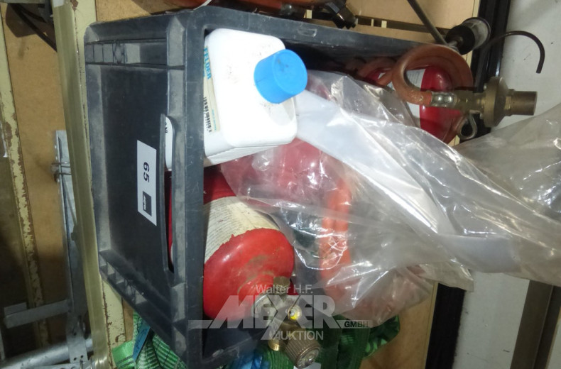 Kunststoffsatte mit Inhalt: 1 Posten Weichlötgeräte mit Zubehör