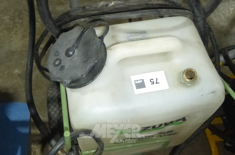 mobiles Spülgerät für Photovoltaikanlagen ZUWA Typ: mobilcenter 60 compakt