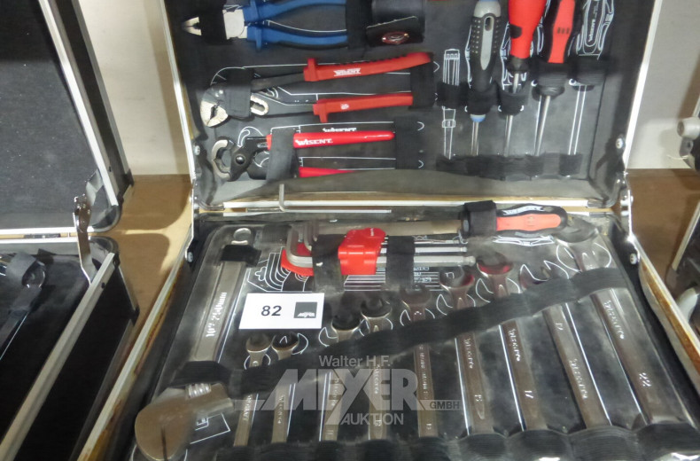 Werkzeugkoffer mit Inhalt: Hand- und Montagewerkzeug