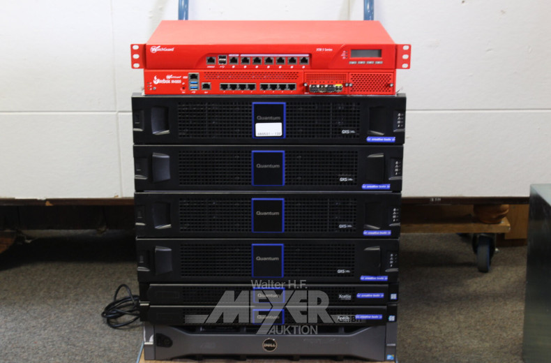 Rack-Serveranlage-Geräte, best. aus: