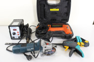 Konvolut versch. Werkzeug, u.a.: Akkuschrauber, Zangen, Schraubendreher, Heckenschere, etc.