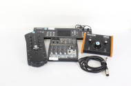 3 Controller / Steuergeräte u. 1 8-Kanal-Mischpult (Klinke u. 2 XLR)