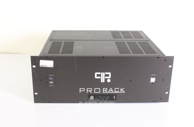 PRORACK, vermutl. Audiokomponente, 19-Zoll-Rackgehäuse