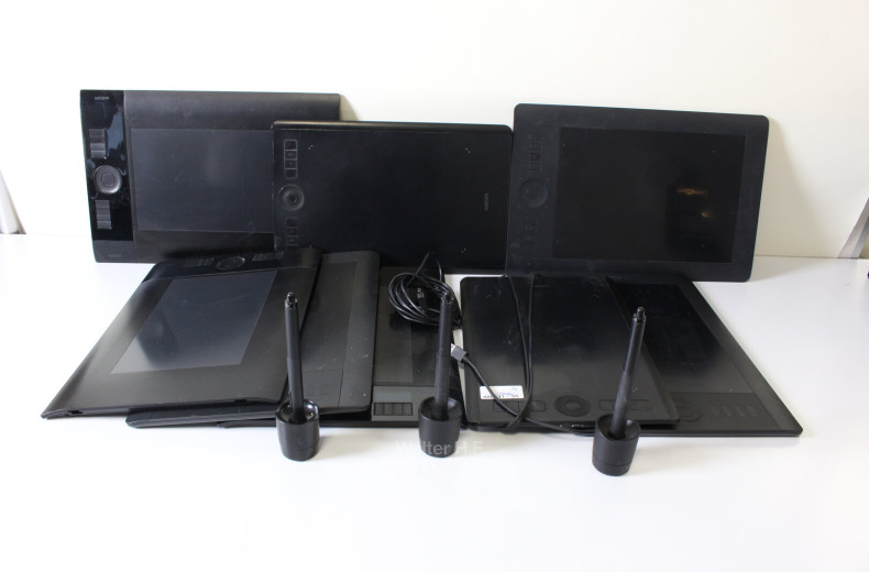 8 versch. Grafik-Tablet