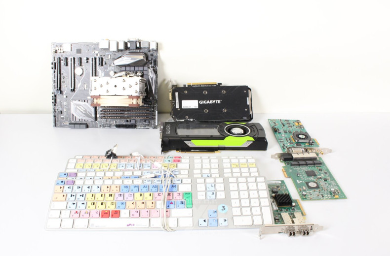 Posten versch. Motherboards und Platinen, gebraucht