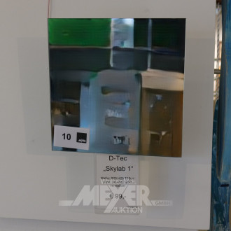 Quadratischer Wandspiegel, verstellbar