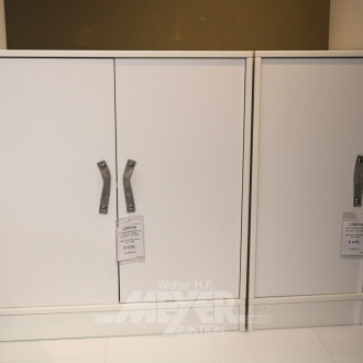 2 Kl. Kommoden, Weiß