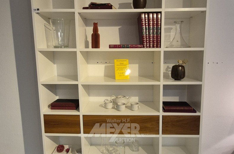 Regal ohne Rückwand