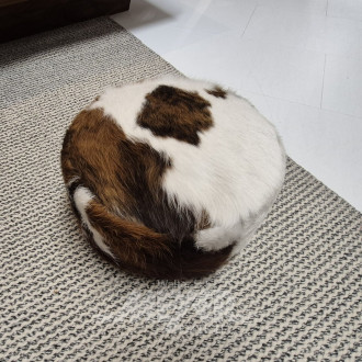 Meditationskissen aus Kuhfell