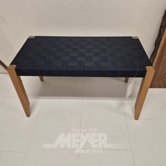 Sitzbank, Sitz gegurtet