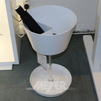 Schirmständer, Weiß