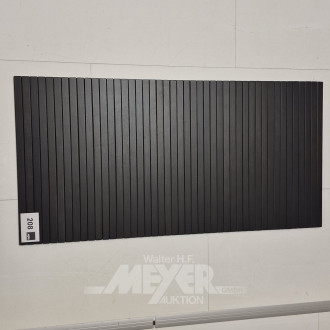 Lamellenauflage in Buche, wengefarbig gebeizt