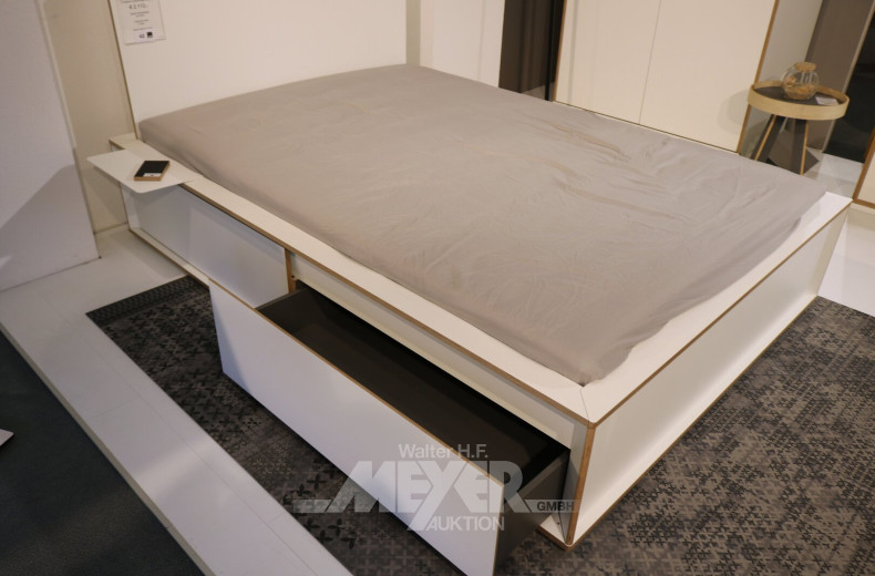 Bett 'Spaze' mit Kopfteil, 140x200 cm