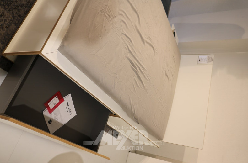 Bett 'Spaze' mit Kopfteil, 140x200 cm