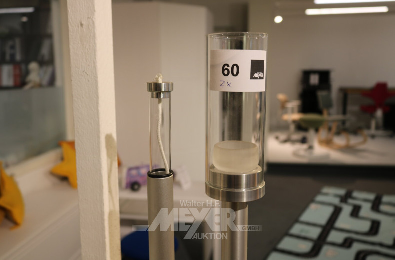 2 klemmbare Leuchten