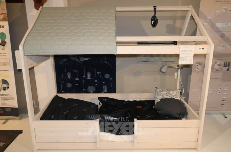 '4 in 1'-Bett mit Zubehör