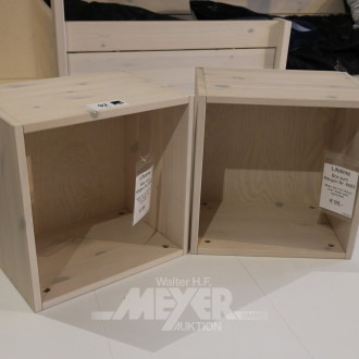 2 Holzboxen zum Hängen