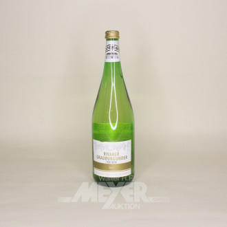 6 Flaschen Weißwein 'Rivaner Grauburgunder' 2024, trocken