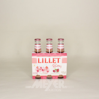 31 Sets zu 3 Flaschen Mixgetränk 'Lillet Berry', jew. 200ml
