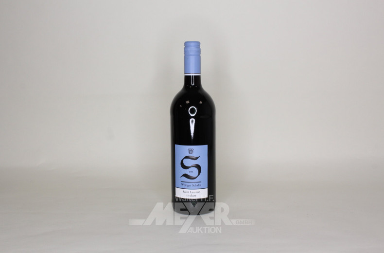 42 Flaschen Rotwein 'Saint Laurent' 2018, trocken