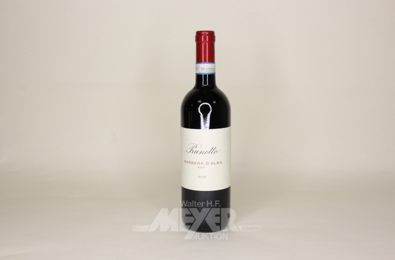 6 Flaschen Rotwein Barbera d'Alba 2022