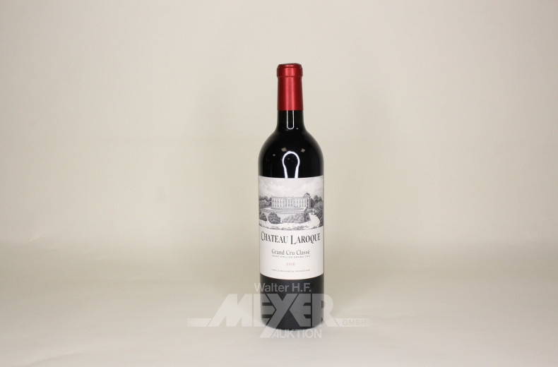 9 Flaschen Rotwein, Saint-Émilion Grand Cru Classé 2018