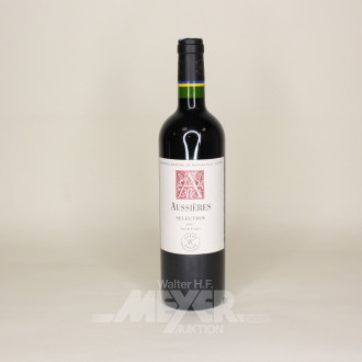 16 Flaschen Rotwein 'Aussières Selection', versch. Jahrgänge