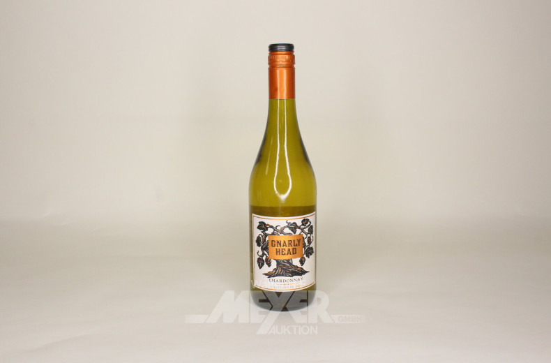 4 Flaschen Chardonnay, Kalifornien 2020