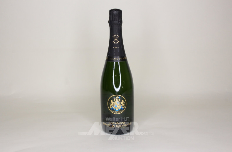 Flasche Champagner