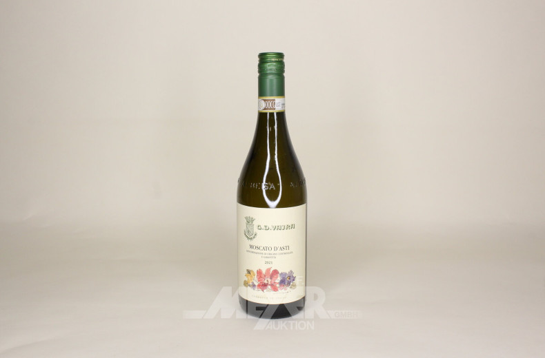 4 Flaschen Weißwein 'Moscato d'Asti' 2021