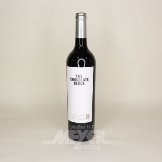 15 Flaschen Rotwein 'The Chocolate Block', u.a. Jg. 2020