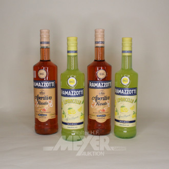 4 Flaschen Ramazzotti Aperitif