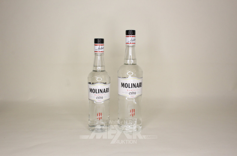 14 Flaschen Sambuca 'extra'