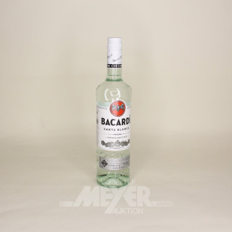 18 Flaschen Weißer Rum 'Carta Blanca'